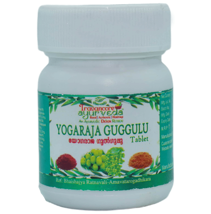 Travancore Ayurveda Yogaraja Guggulu Tablet