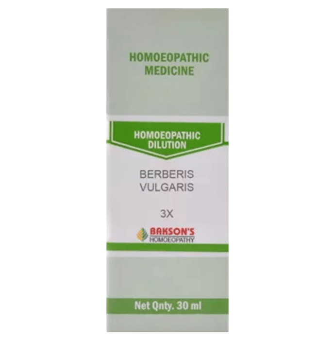 Bakson's Berberis Vulgaris Dilution 3X