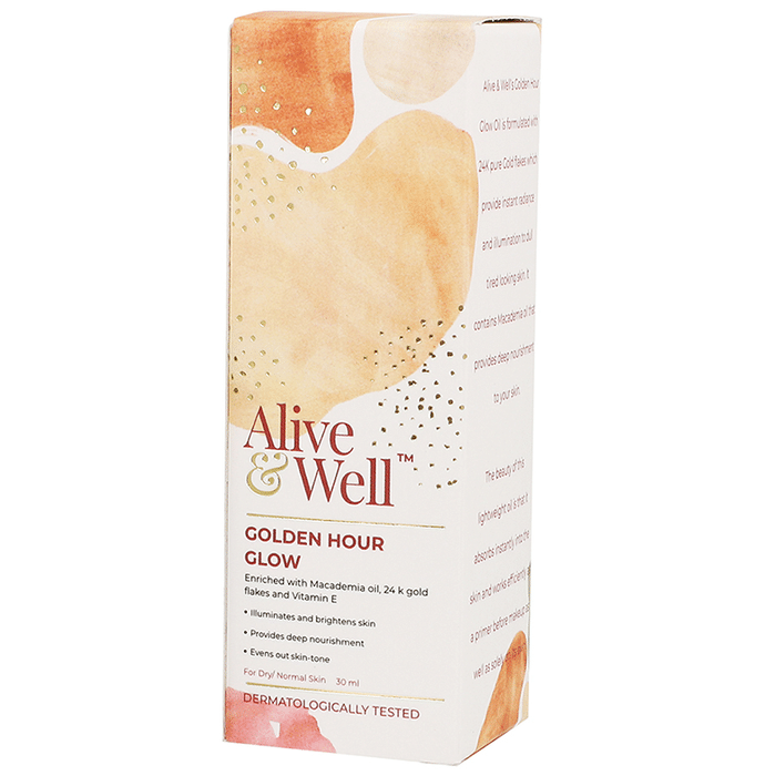 Alive & Well Golden Hour Glow Gold Oil