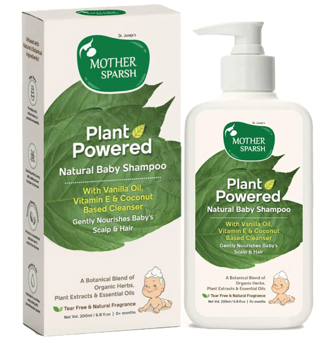Mother Sparsh Plant Powered Natural Baby Shampoo
