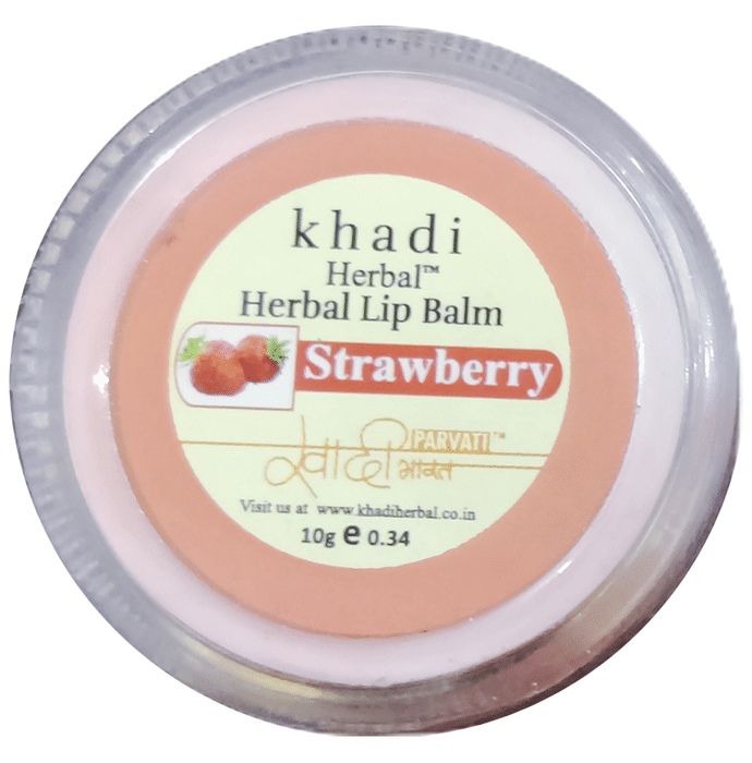 Khadi Herbal Strawberry Lip Balm