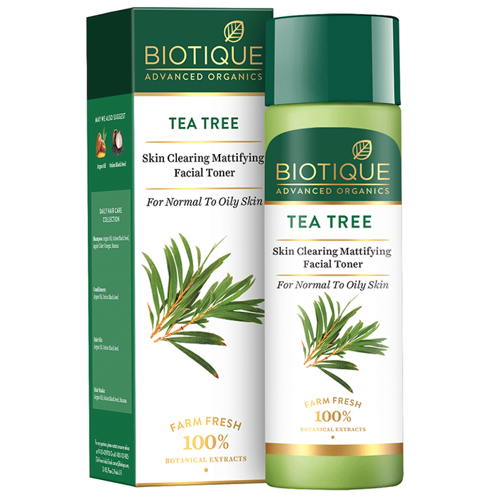 Biotique Tea Tree Skin Clearing Mattifying Facial Toner