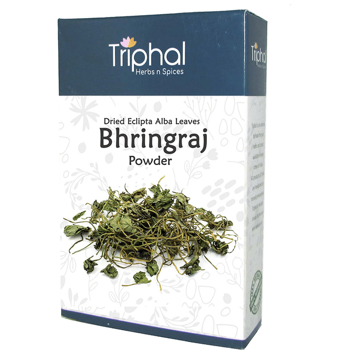 Triphal Dried Eclipta Alba Leaves Bhringraj Powder