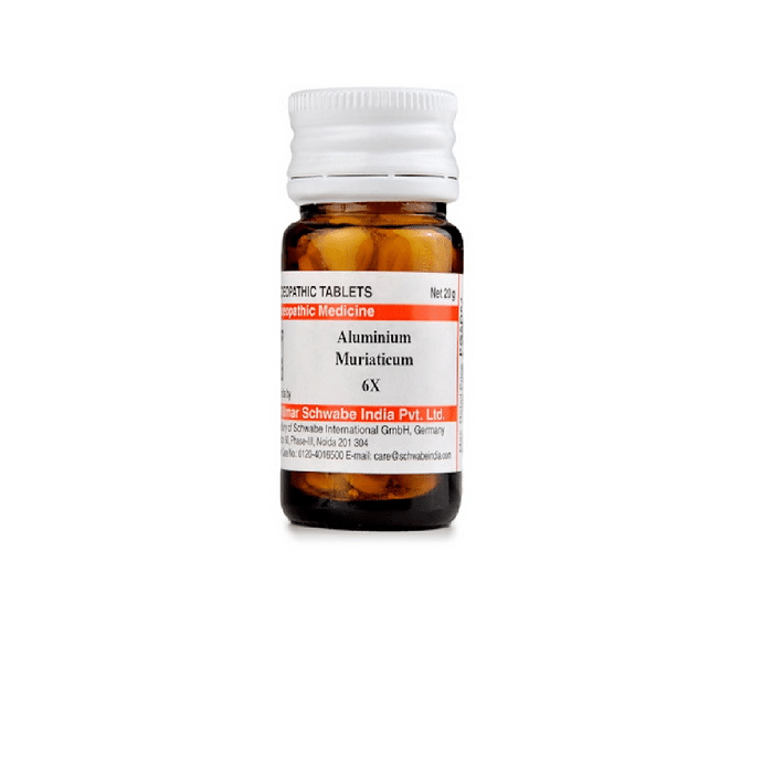 Dr Willmar Schwabe India Aluminium Muriaticum Trituration Tablet 6X