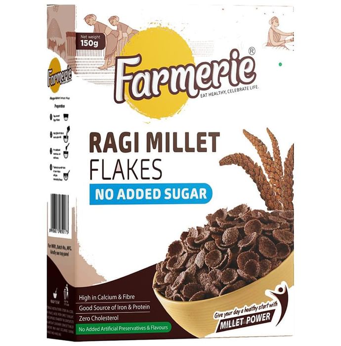 Farmerie Ragi Millet No Added Sugar Flakes