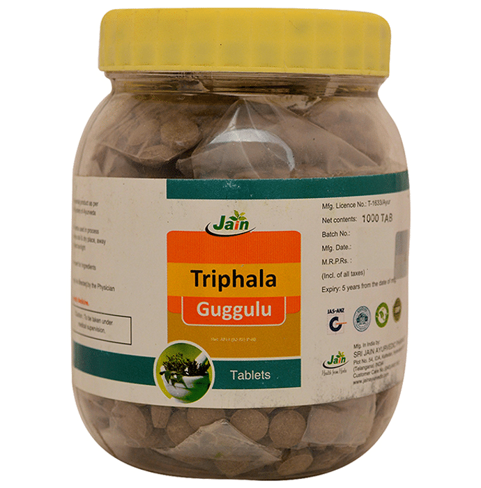 Jain Triphala Guggulu Tablet