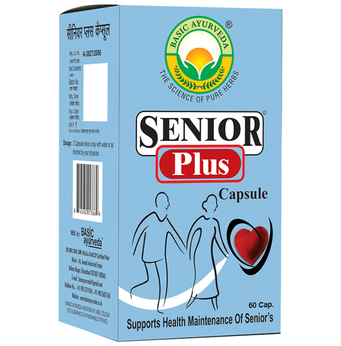 Basic Ayurveda Senior Plus Capsule