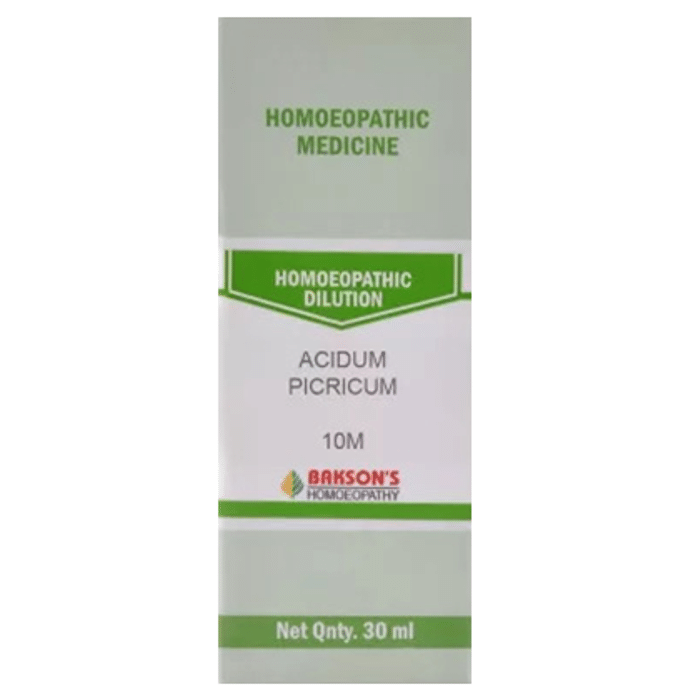 Bakson's Acidum Picricum Dilution 10M