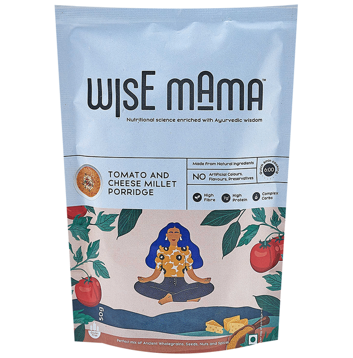 Wise Mama Tomato and Cheese Millet Porridge
