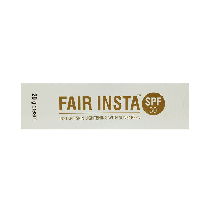 Fair Insta Instant Skin Lightening With Sunscreen