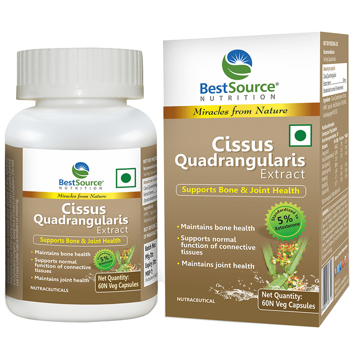 BestSource Nutrition Cissus Quadrangularis Extract Capsule