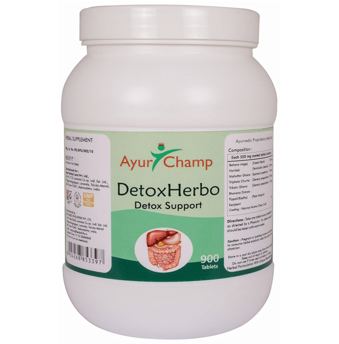 Ayur Champ Detox Herbo Support Tablet