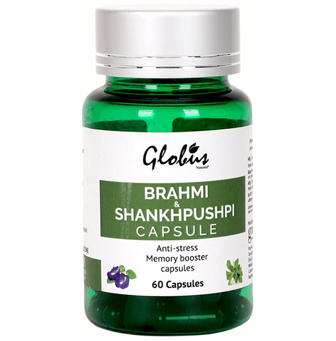 Globus Naturals Brahmi & Shankhpushpi Capsule
