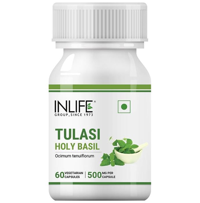 Inlife Tulasi Holy Basil Vegetarian Capsule