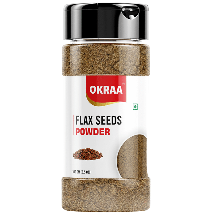 Okraa Flax Seed Powder