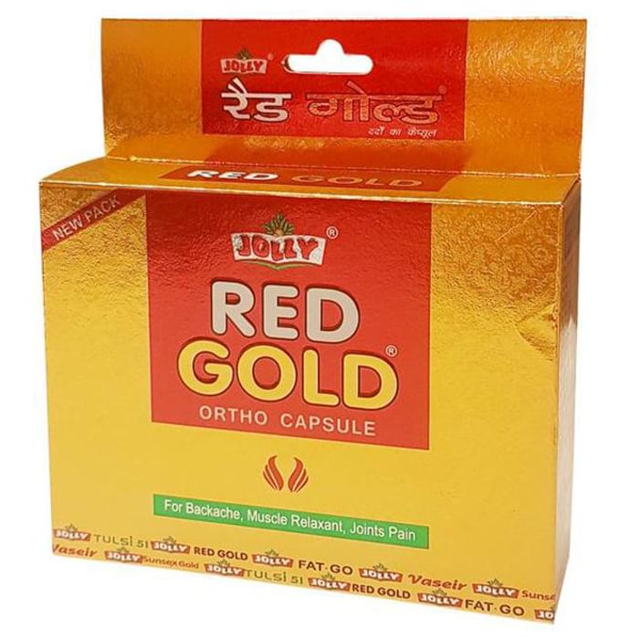 Jolly Combo Pack of Red Gold Ortho Capsules