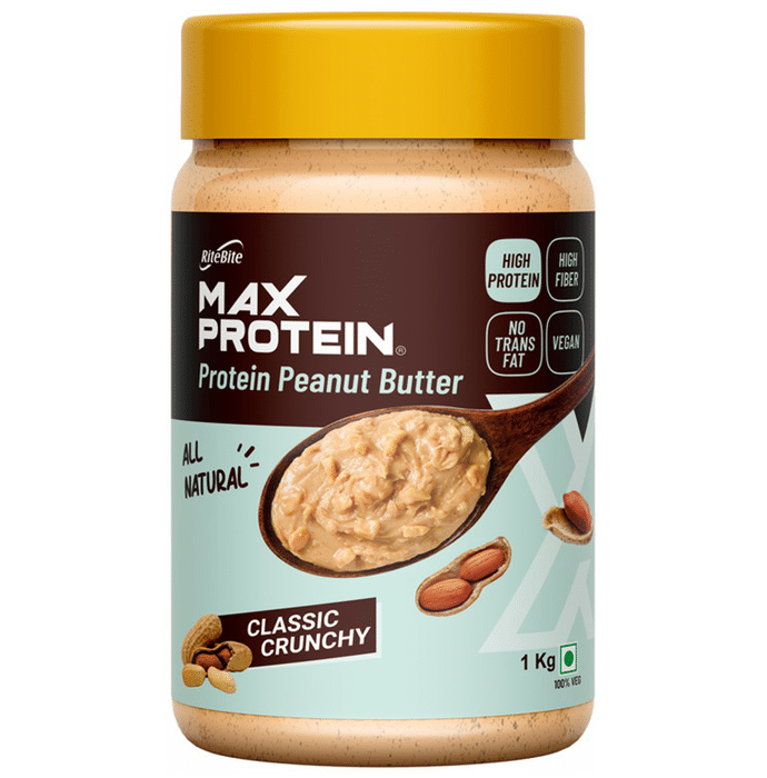 RiteBite Max Protein Peanut Butter Classic Crunchy