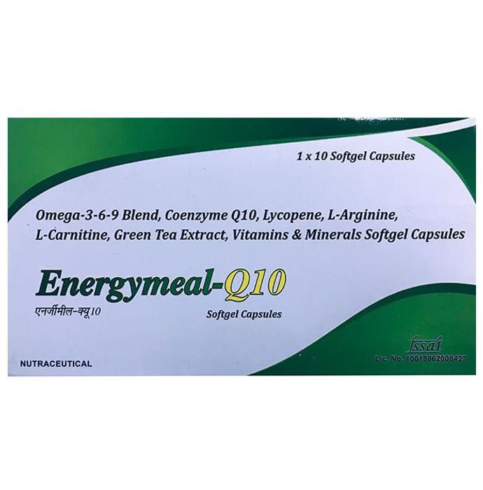 Energymeal Q10 Soft Gelatin Capsule