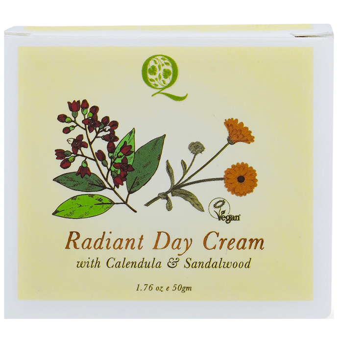 Qaadu Radiant Day Cream with Calendula & Sandalwood
