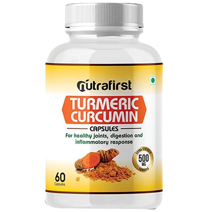 Nutrafirst Turmeric Curcumin 500mg Capsule