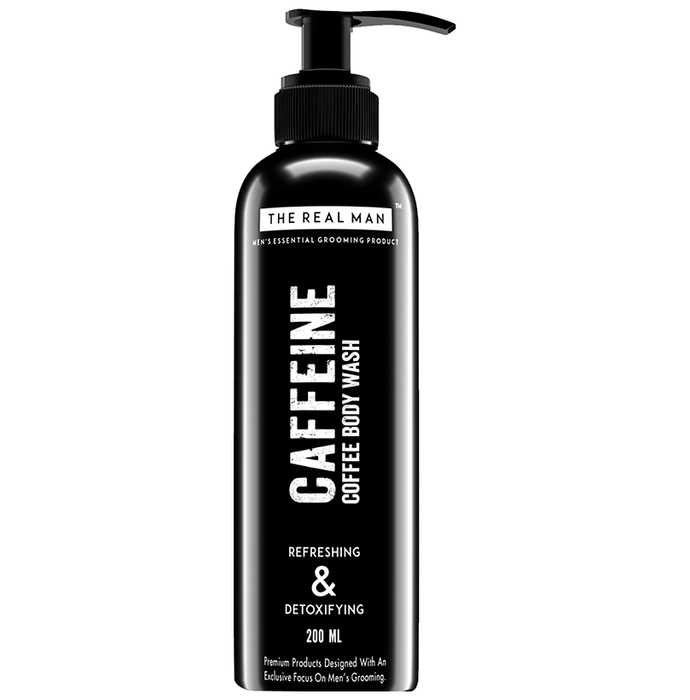 The Real Man Caffeine Coffee Body Wash