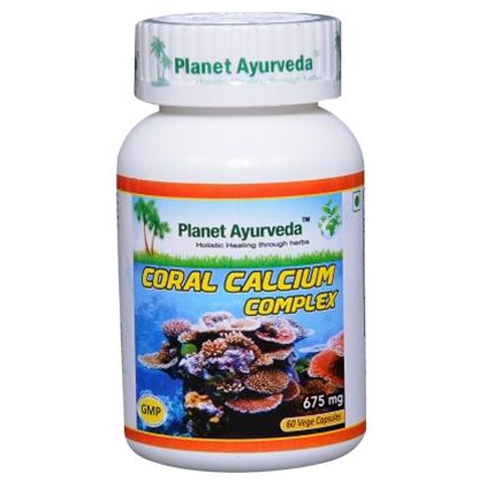 Planet Ayurveda Coral Calcium Complex Capsule