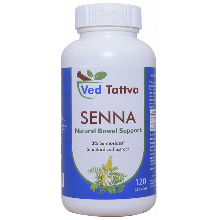 Ved Tattva Senna Natural Bowel Support Capsule