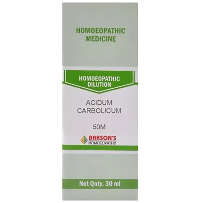 Bakson's Acidum Carbolicum Dilution 50M