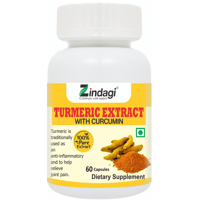 Zindagi Turmeric Extract with Curcumin Capsule