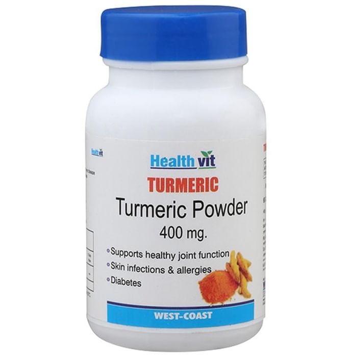 HealthVit Turmeric Formula (Healthy Inflammation Response) 400mg Capsule