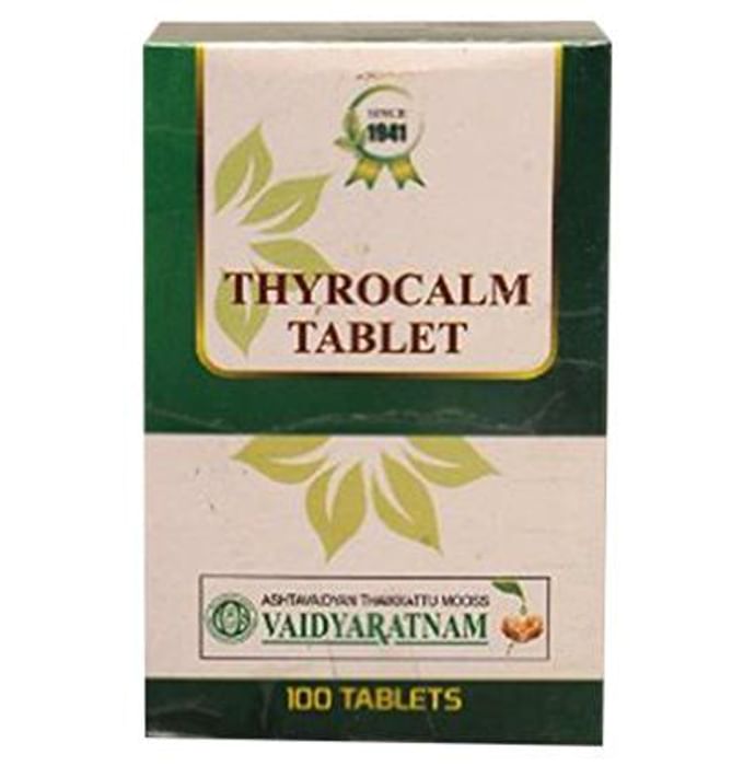 Vaidyaratnam Thyrocalm Tablet