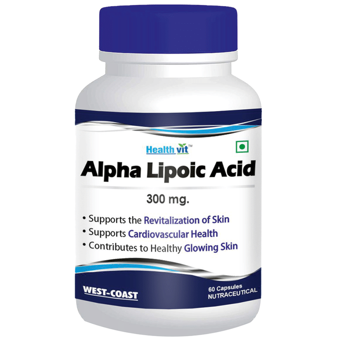 HealthVit Alpha Lipoic Acid 300mg Capsule