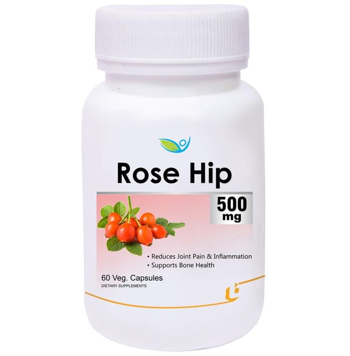 Biotrex Rose Hip Extract 500mg Veg Capsule