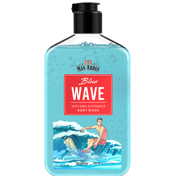Man Arden Blue Wave with Shea & Vitamin E Body Wash