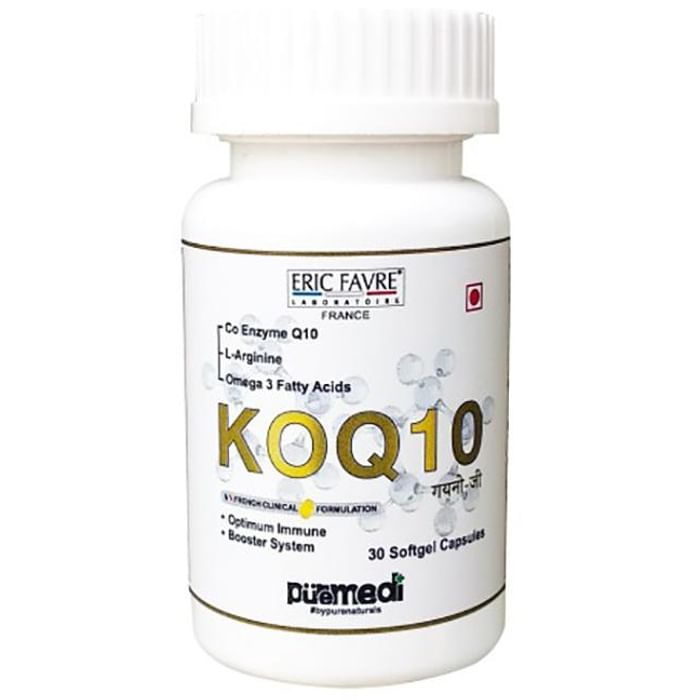 Eric Favre KOQ10 Gyno G Softgel Capsules
