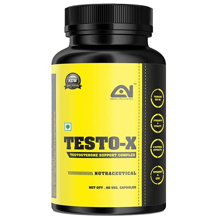 Absolute Nutrition Testo-X Veg Capsule