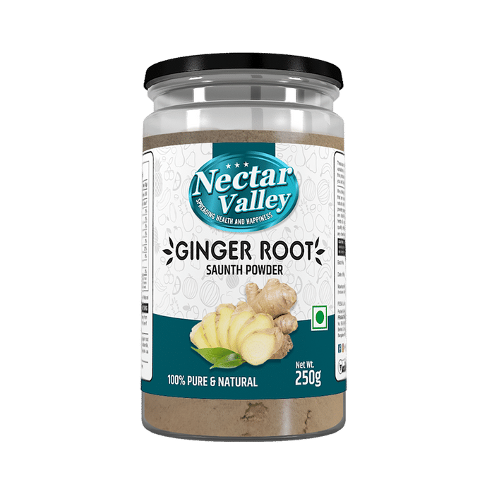Nectar Valley 100% Pure & Natural Ginger Root Saunth Powder