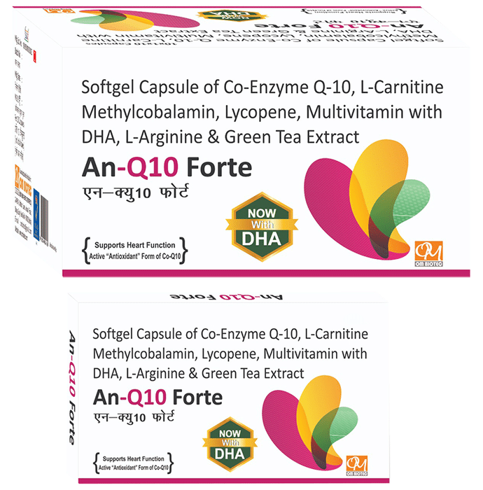 Om Biotec An-Q10 Forte Soft Gelatin Capsule