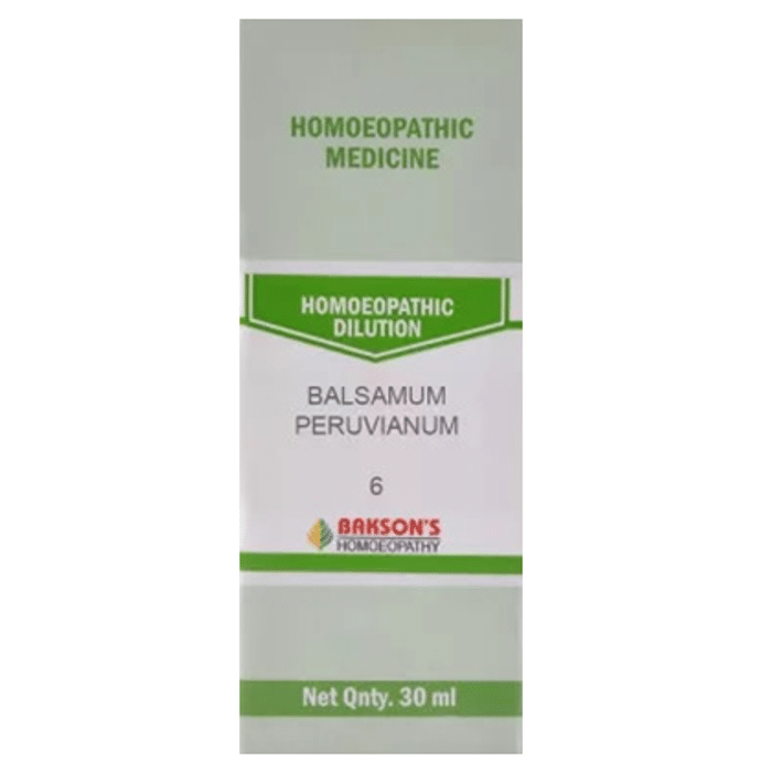 Bakson's Balsamum Peruvianum Dilution 6X