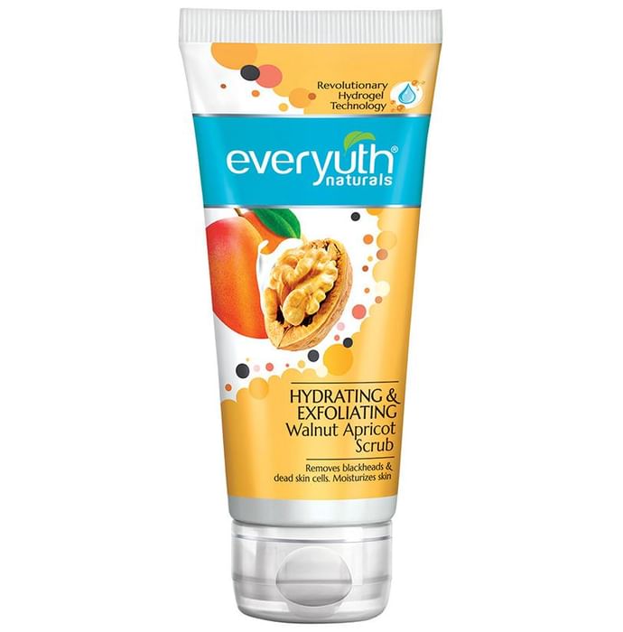 Everyuth Naturals Revolutionary Hydrogel Technology Walnut Apricot Scrub