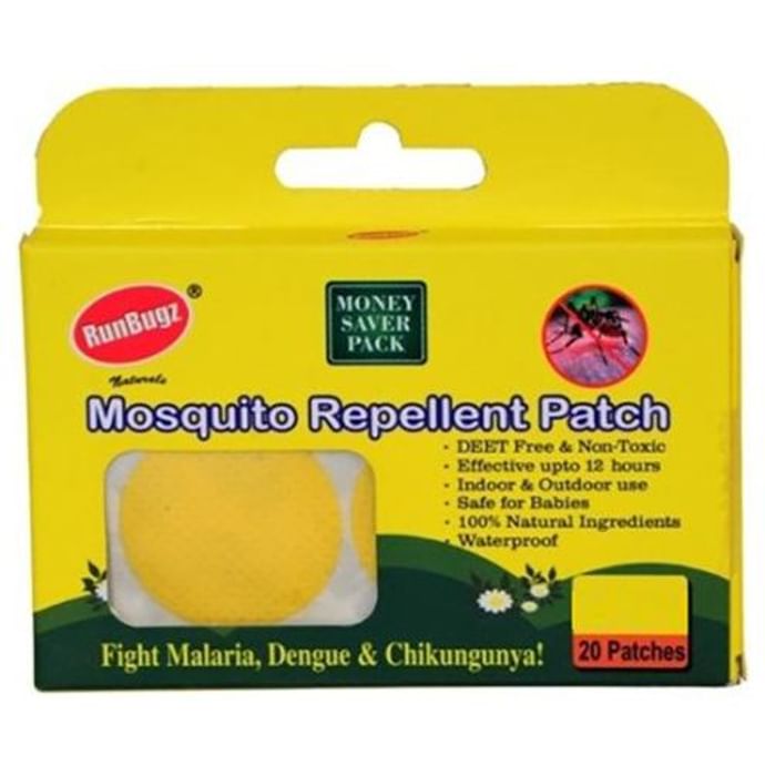 Runbugz Mosquito Repellent Patch Yellow