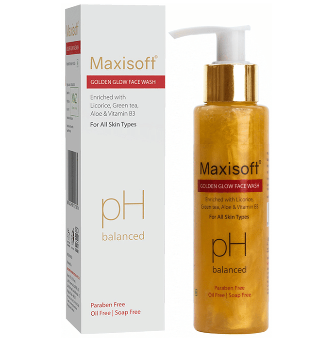 Maxisoft Golden Glow Face Wash