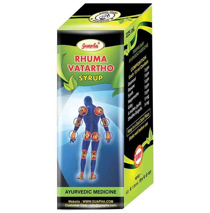 Guapha Ayurveda Rhuma Vatartho Syrup
