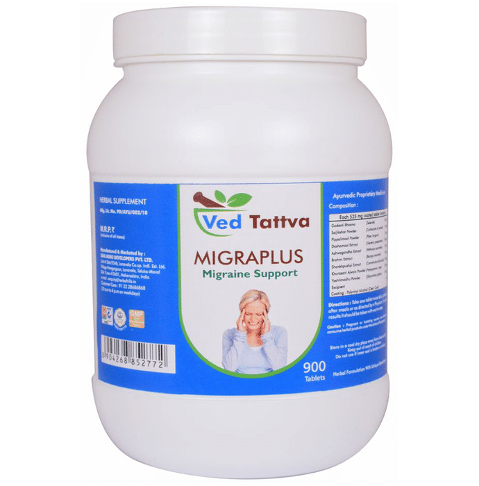 Ved Tattva Migraplus Migraine support Tablet