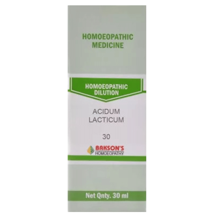 Bakson's Acidum Lacticum Dilution 30