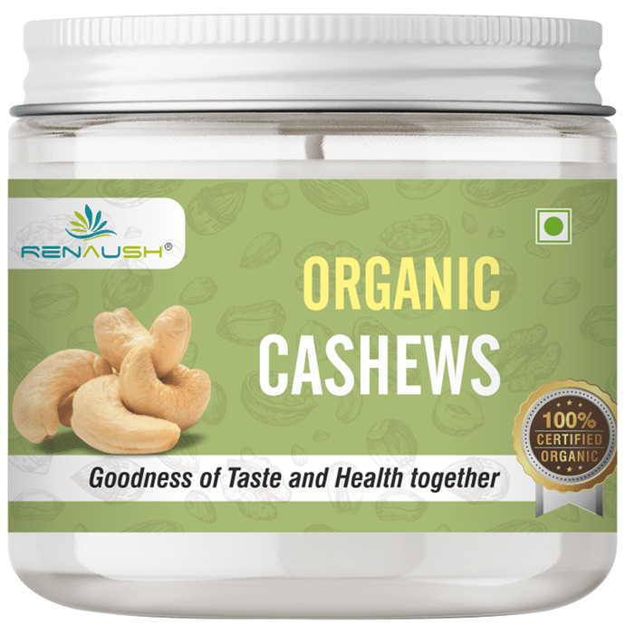 Renaush Combo Pack of Organic Walnuts 250gm, Cashews 250gm & Kishmish Raisins 185gm