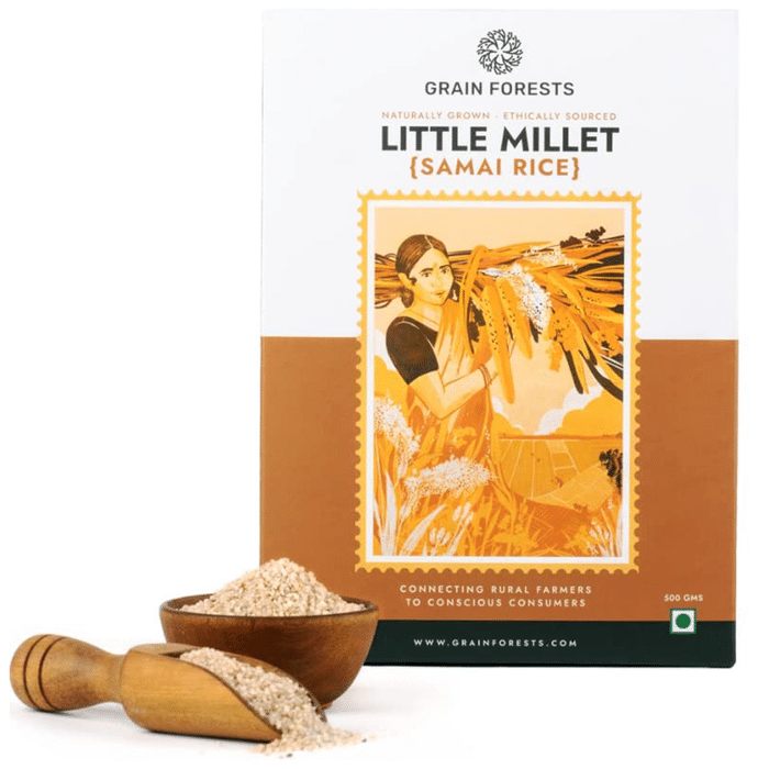 Grain Forests Little Millet (Samai Rice) Grains