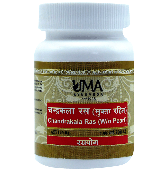 Uma Ayurveda Chandrakala Ras Tablet