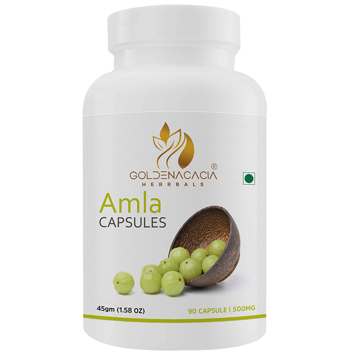 Goldenacacia Herrbals Amla 500mg Capsule