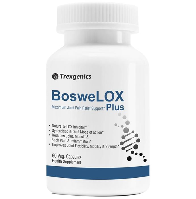 Trexgenics Bosewelox Plus Boswellia Cissus Veg Capsules